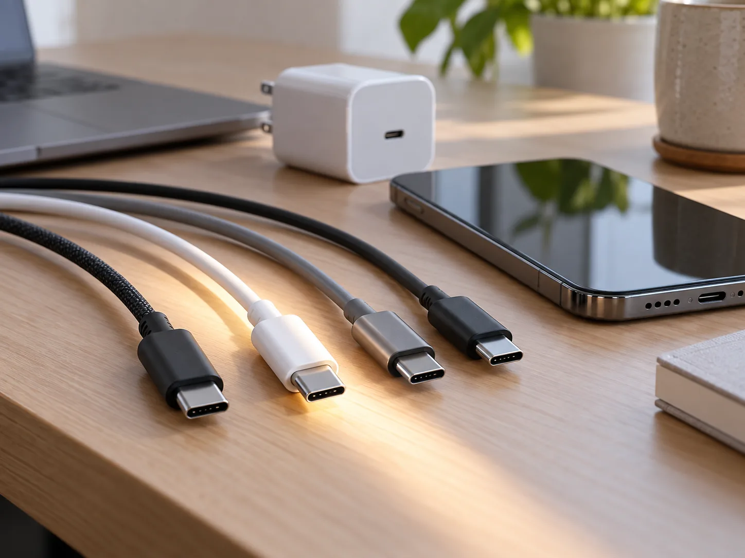 USB-C 케이블은 같은 모양인데 왜 충전 속도가 다를까?