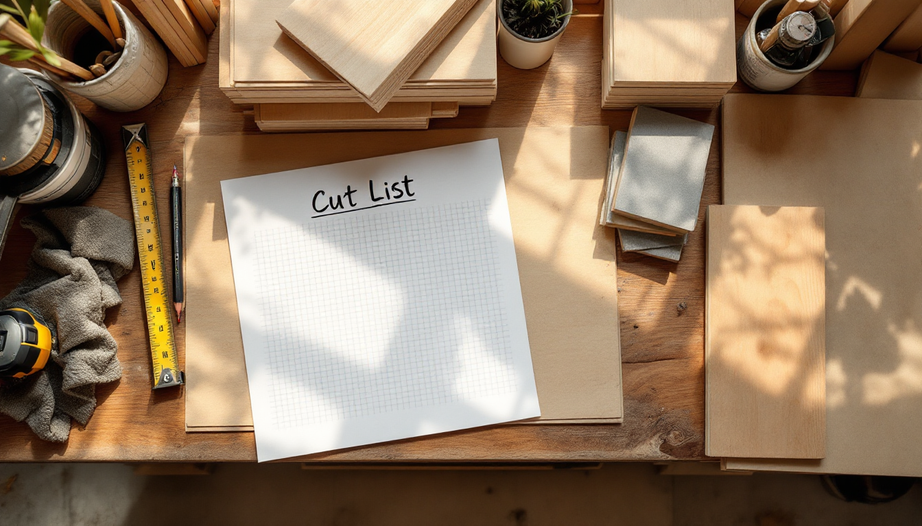 How to Make a Cut List: A Beginner's Guide to Planning Your Build Before You Cut