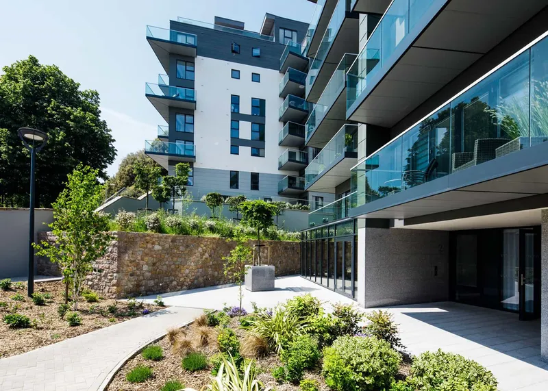Westmount apartment exterior