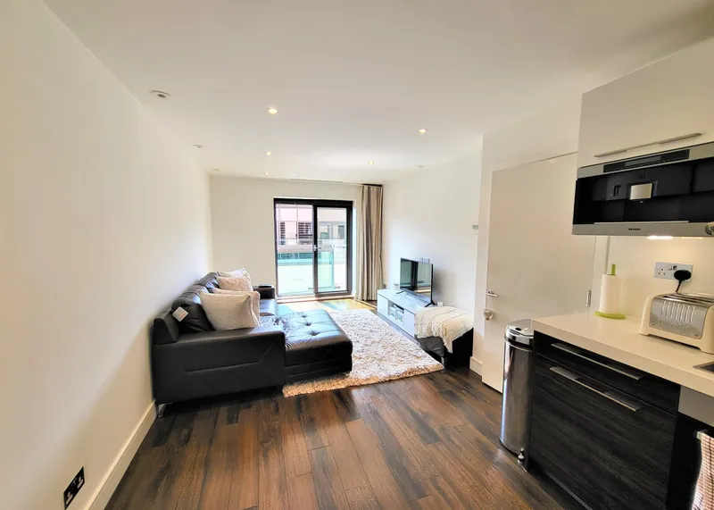 B528 Millais House Living Space