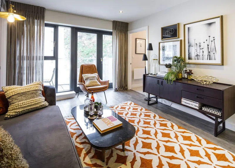 Westmount apartment living space