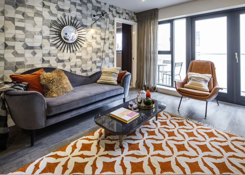 Westmount show apartment living area