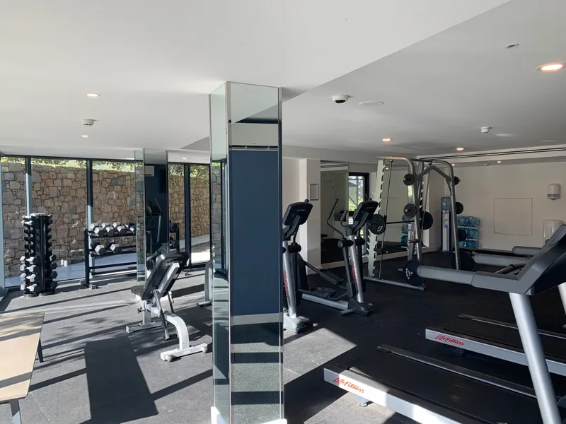 The gym at Westmount, St Helier Jersey