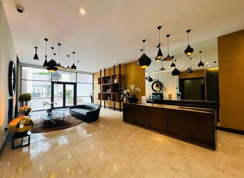 Modern One bedroom apartment located in the luxury Le Capelain House development — main photograph