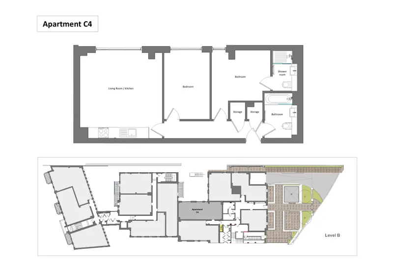 Elegant Two Bed, Two Bath Home within The Soane Development with Parking! — photograph 2
