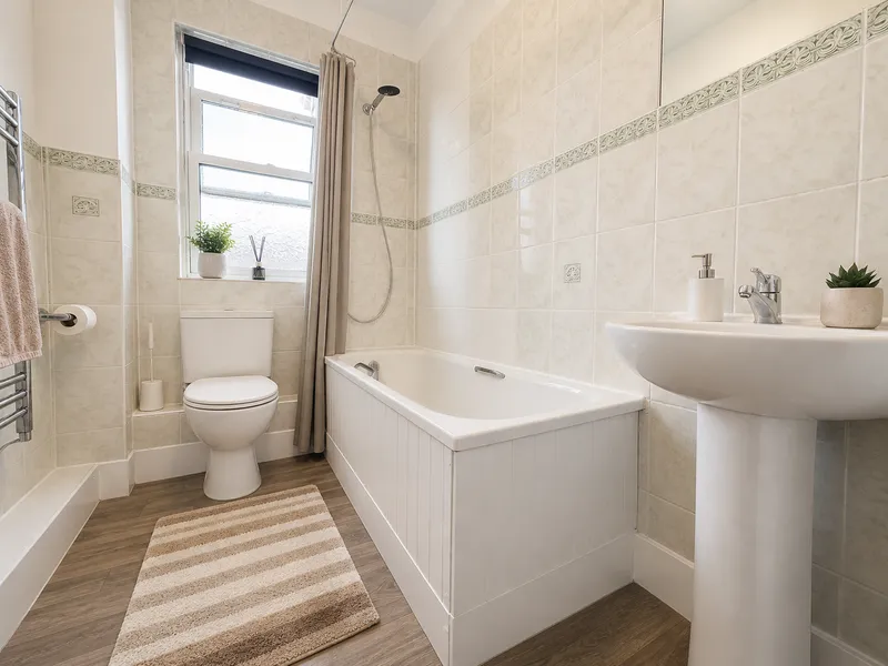 Spacious One-Bedroom, Top Floor Apartment in St Helier with Option to Purchase Parking! — photograph 4
