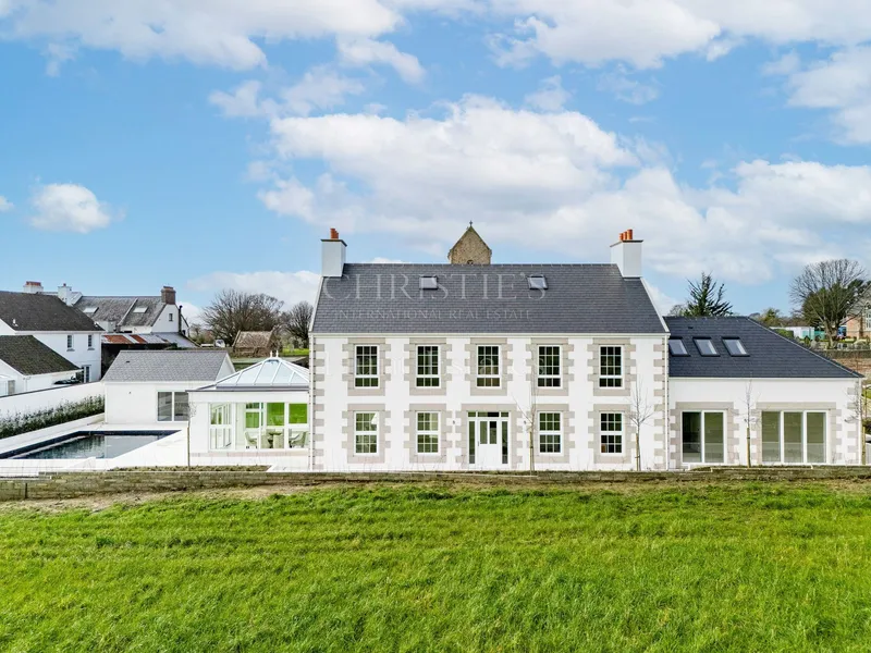 Traditional Style New Home With Open Country Views — main photograph