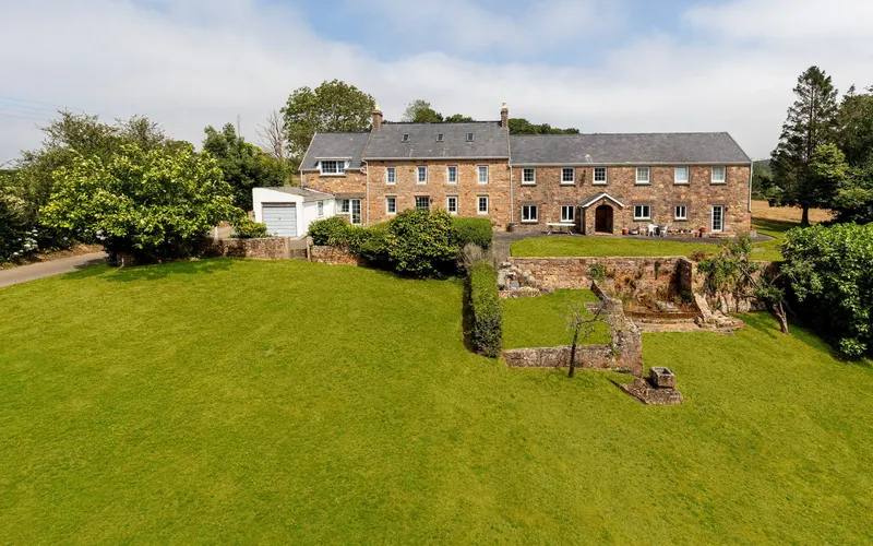 GRANITE FARMHOUSE IN SUPERB COUNTRYSIDE SETTING FOR MODERNISATION — main photograph