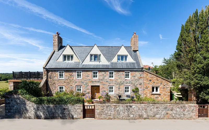 Beautifully Restored Granite Farmhouse with Countryside Views — main photograph