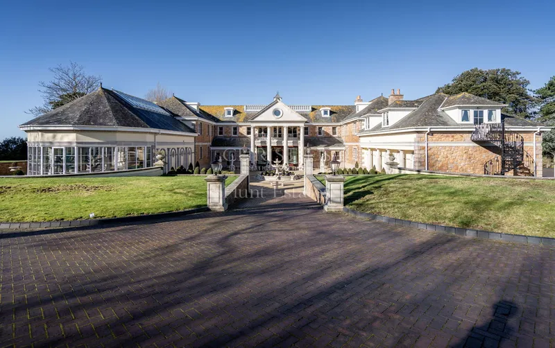 Substantial home with indoor pool — photograph 2