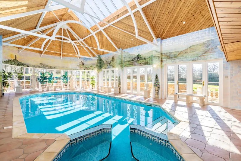 Substantial home with indoor pool — photograph 6