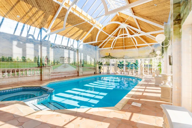 Substantial home with indoor pool — photograph 7