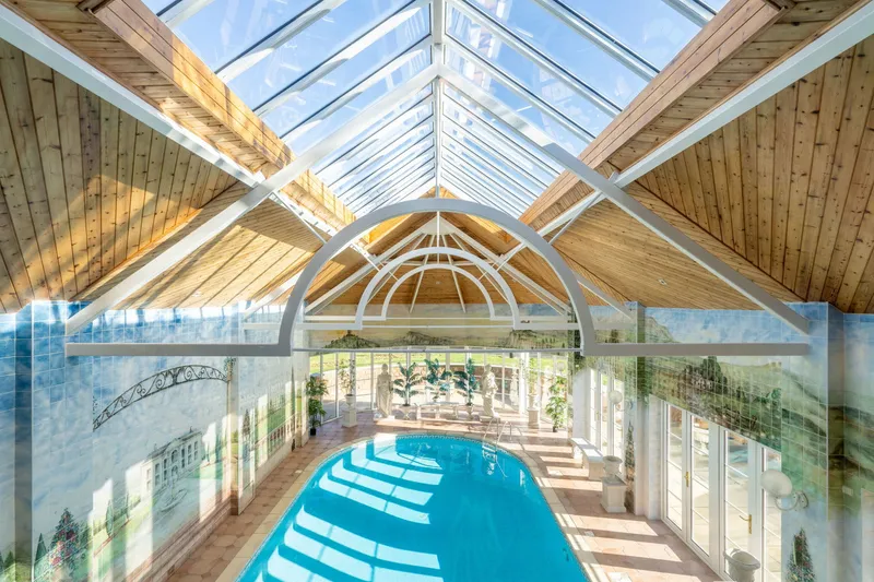 Substantial home with indoor pool — photograph 9