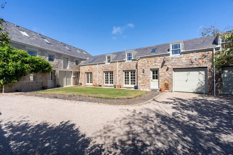 Traditional Granite Home with Separate Unit — main photograph