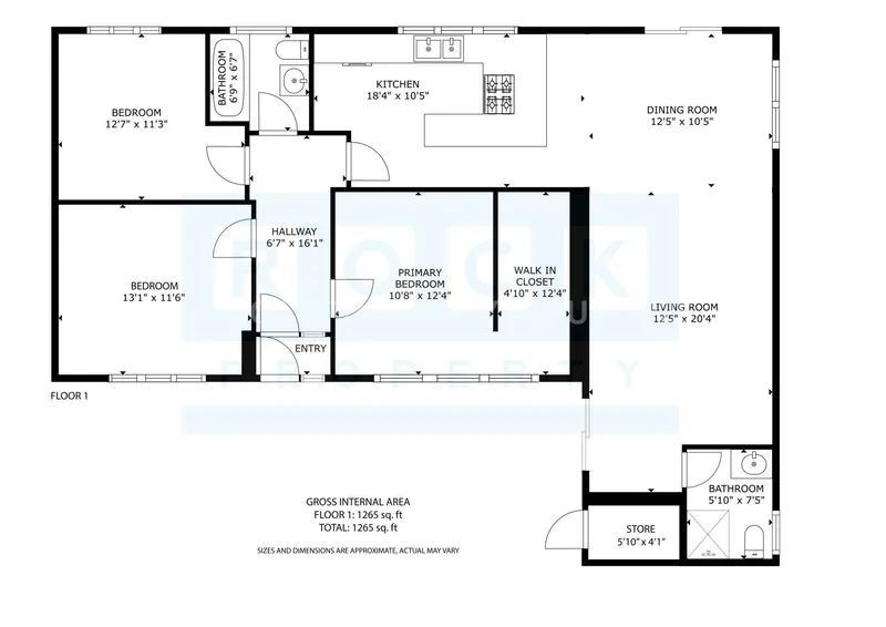 Detached 3 Bed 2 Bath Bungalow, Victoria Road, St Saviour — photograph 3
