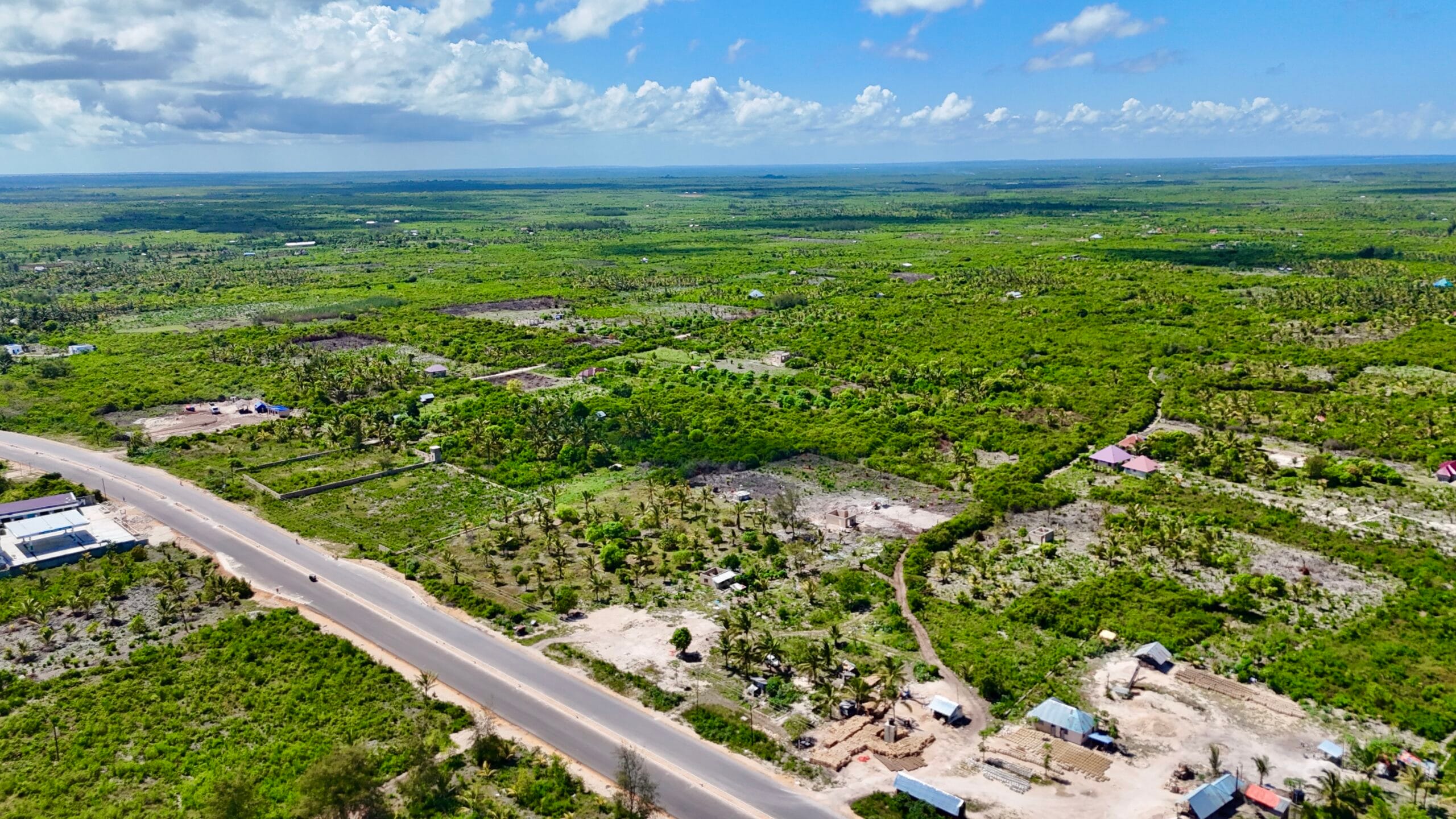 Prime Roadside Plot for Sale in Paje, Zanzibar