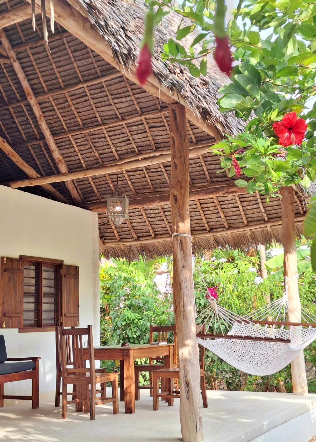 The Octopus Garden Zanzibar style makuti lodge