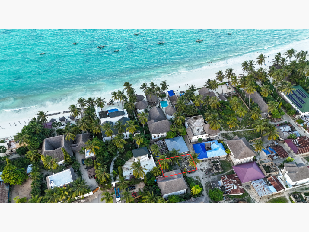 Second Line Beach Plot Jambiani
