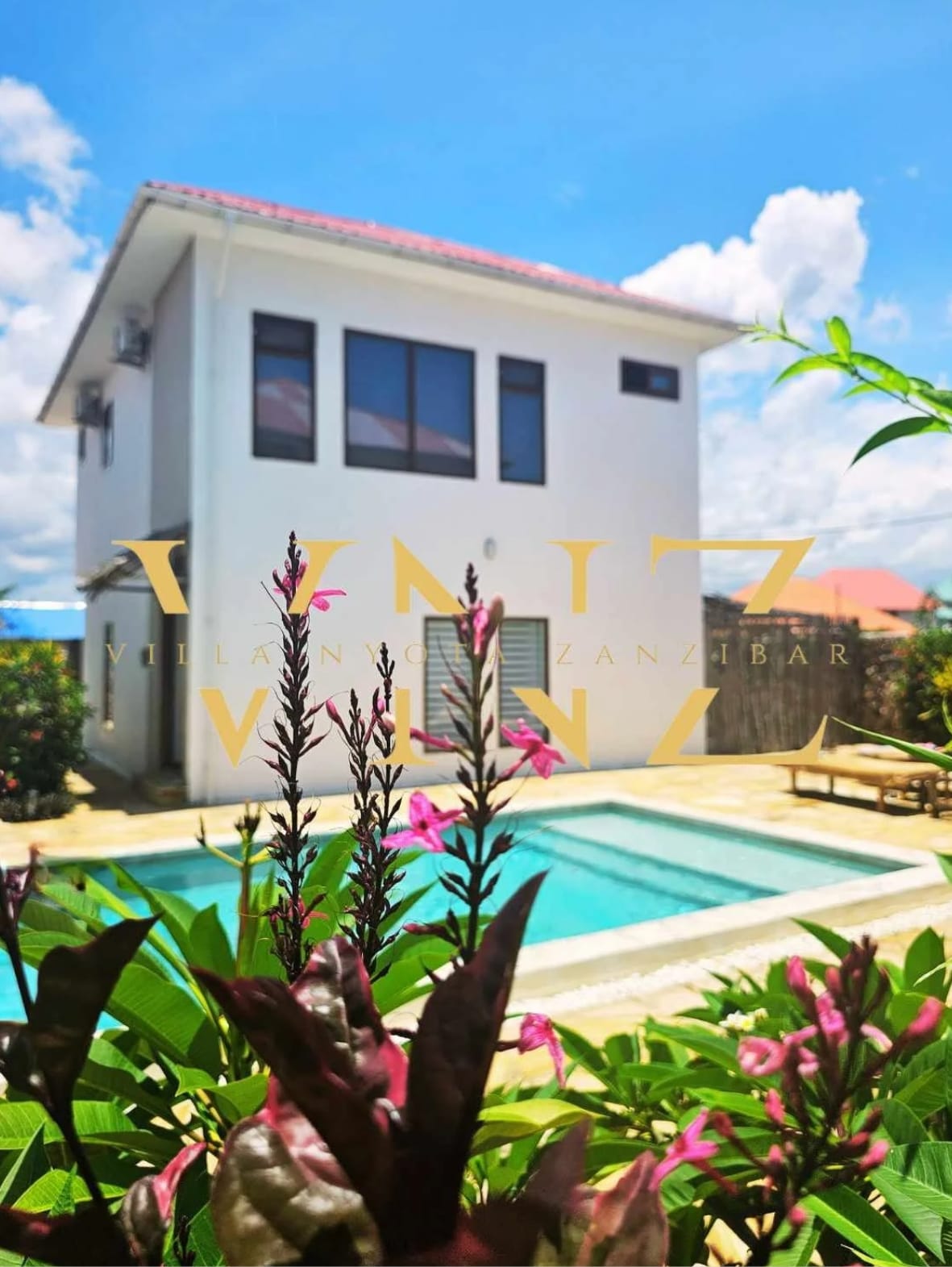 Luxury villa - Solar Panel - Battery - Pool - 5 min to Jambiani Beach
