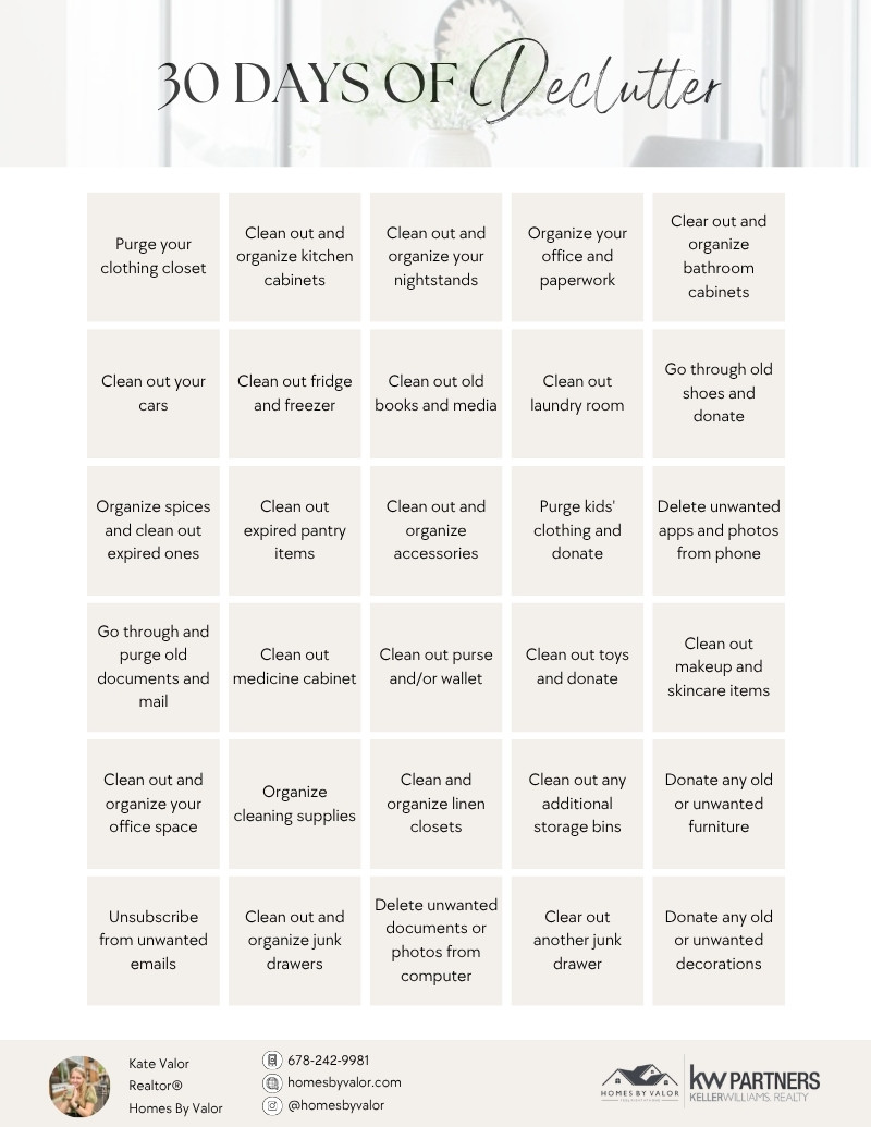 The 30-Day Declutter Challenge