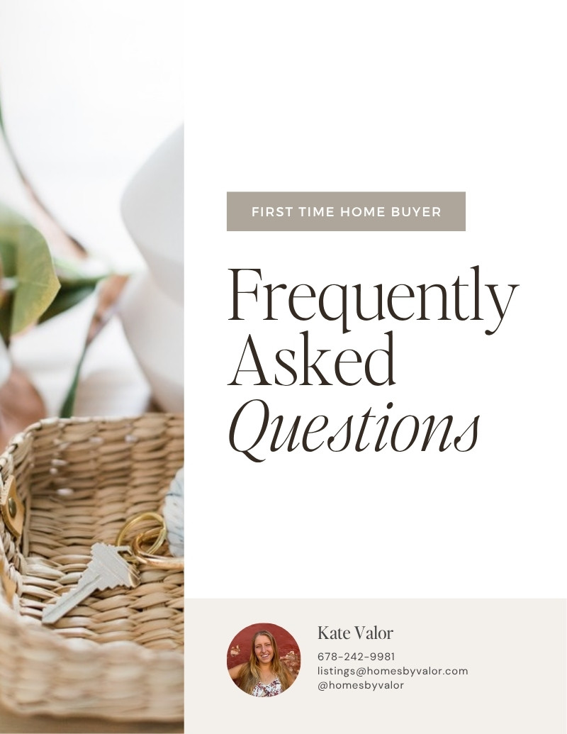 First-Time Buyer FAQs
