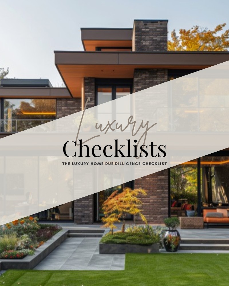 Luxury Buying Due-Diligence Checklist