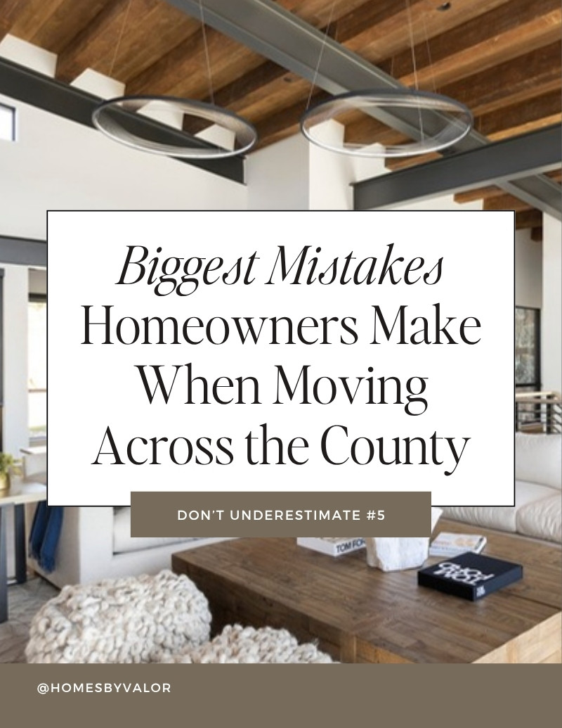 Biggest Mistakes Homeowners Make When Moving