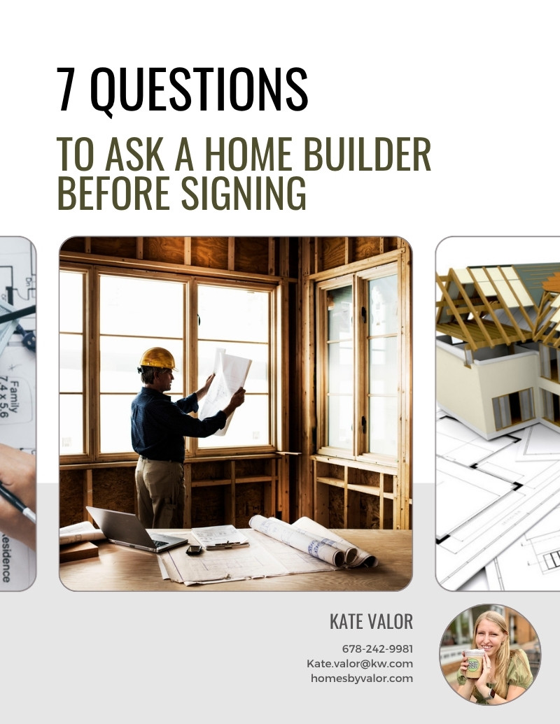 7 Questions to Ask a Home Builder Before Signing