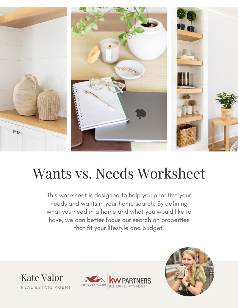 The Essential Wants vs. Needs Buyer Worksheet
