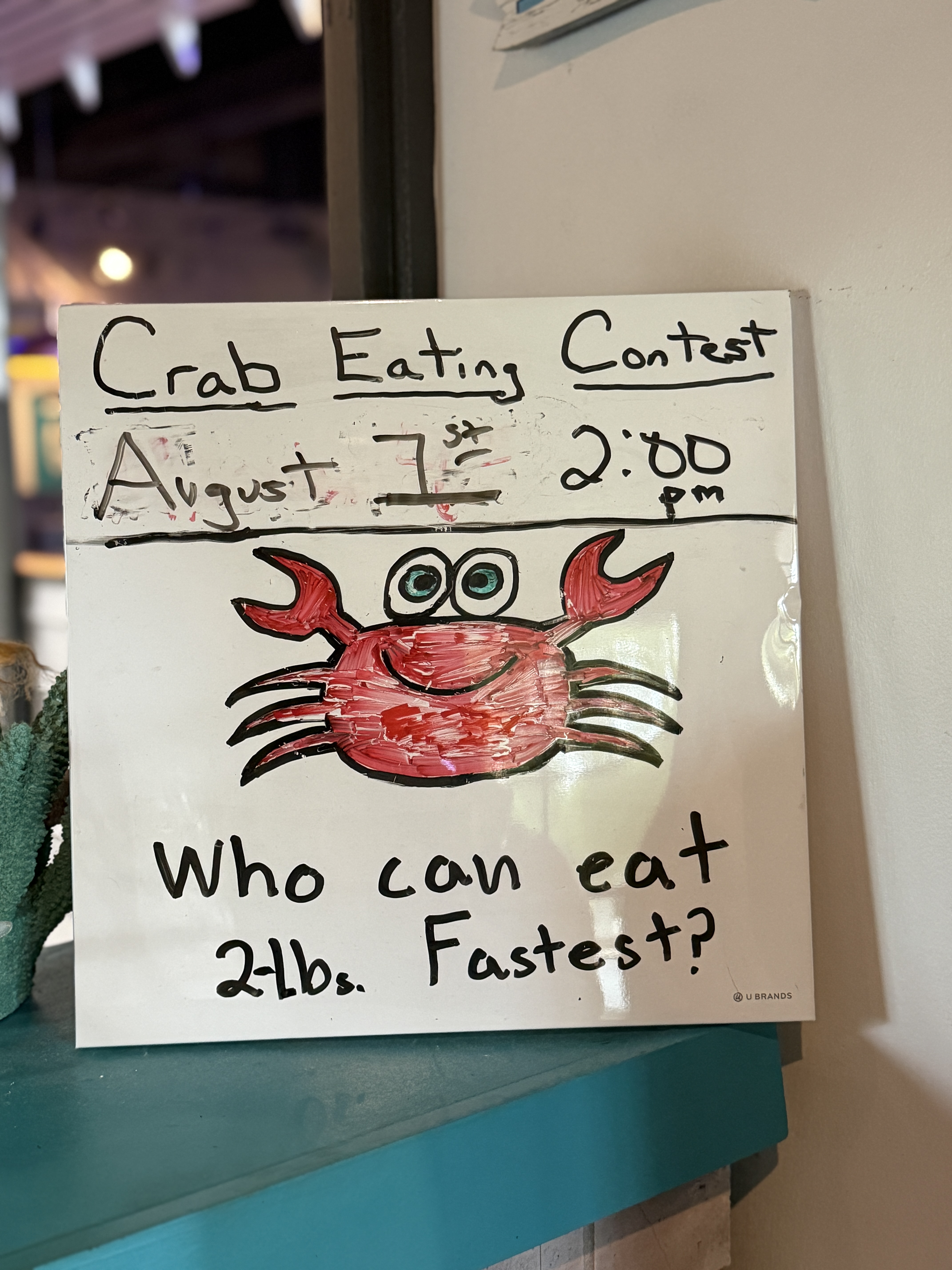 Crab Eating Contest at Dive Southern Coastal Kitchen — Canton, GA