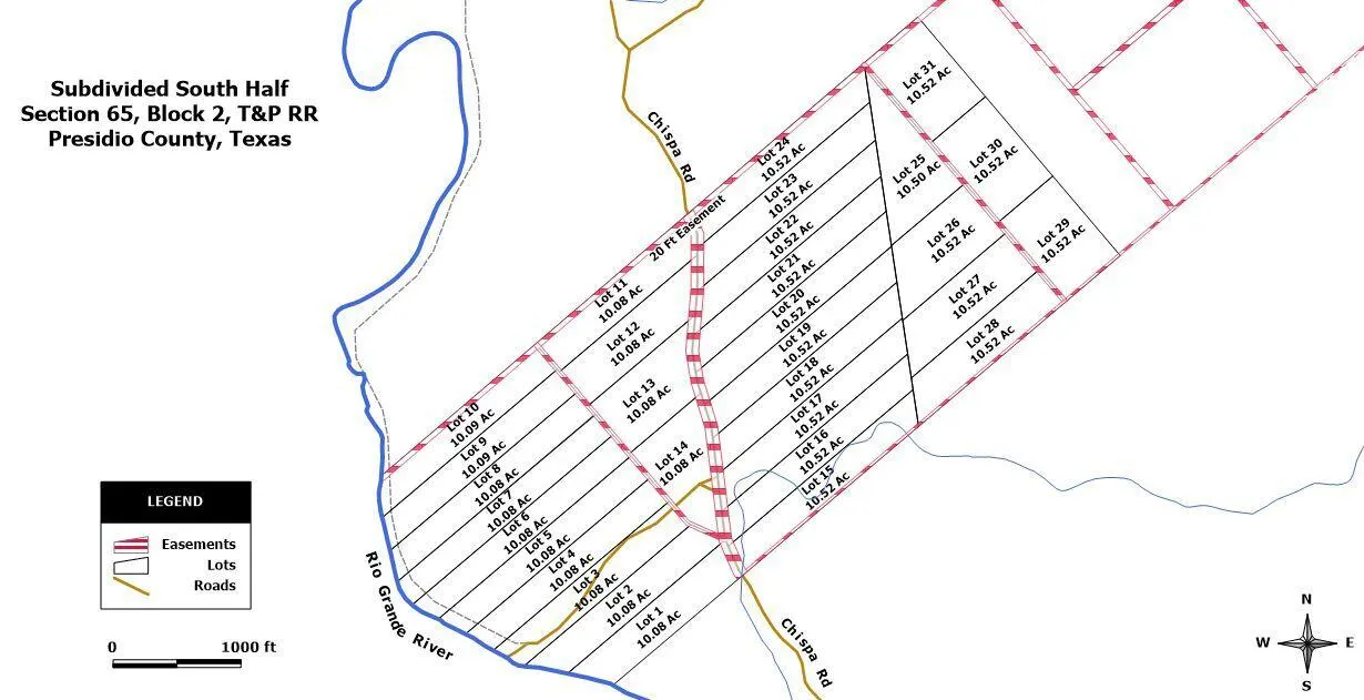 Photo 3 — Lots 11-24 Sec 65 Block 2 T&P Presidio County, Presidio, TX 79845
