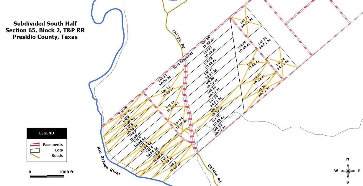 Photo 2 — Lots 25-31 Sec 65 Block 2 T&P Presidio County, Presidio, TX 79845