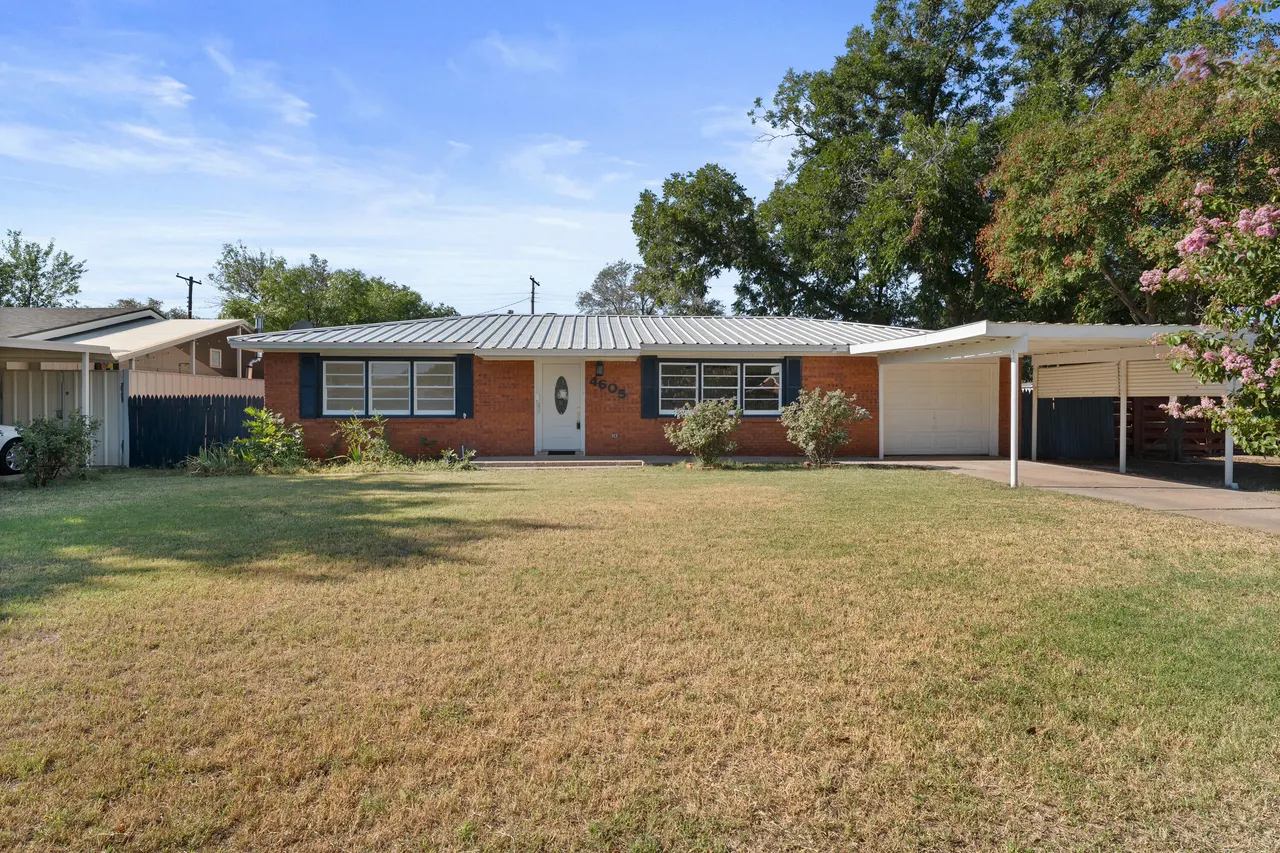 Front exterior — 4605 37th Street, Lubbock, TX 79414