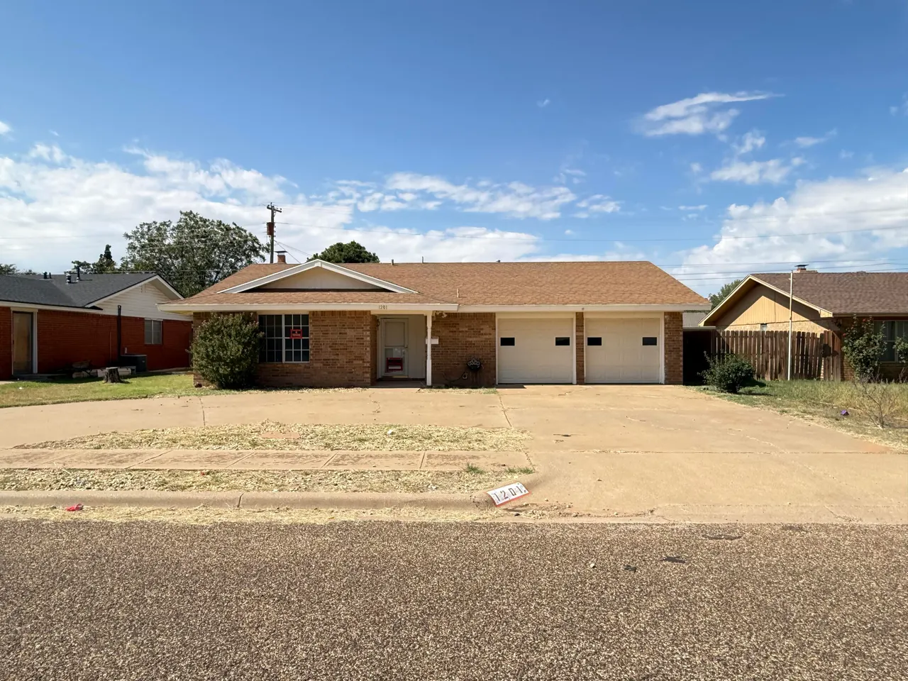 Front exterior — 1201 S Pecos Drive, Brownfield, TX 79316