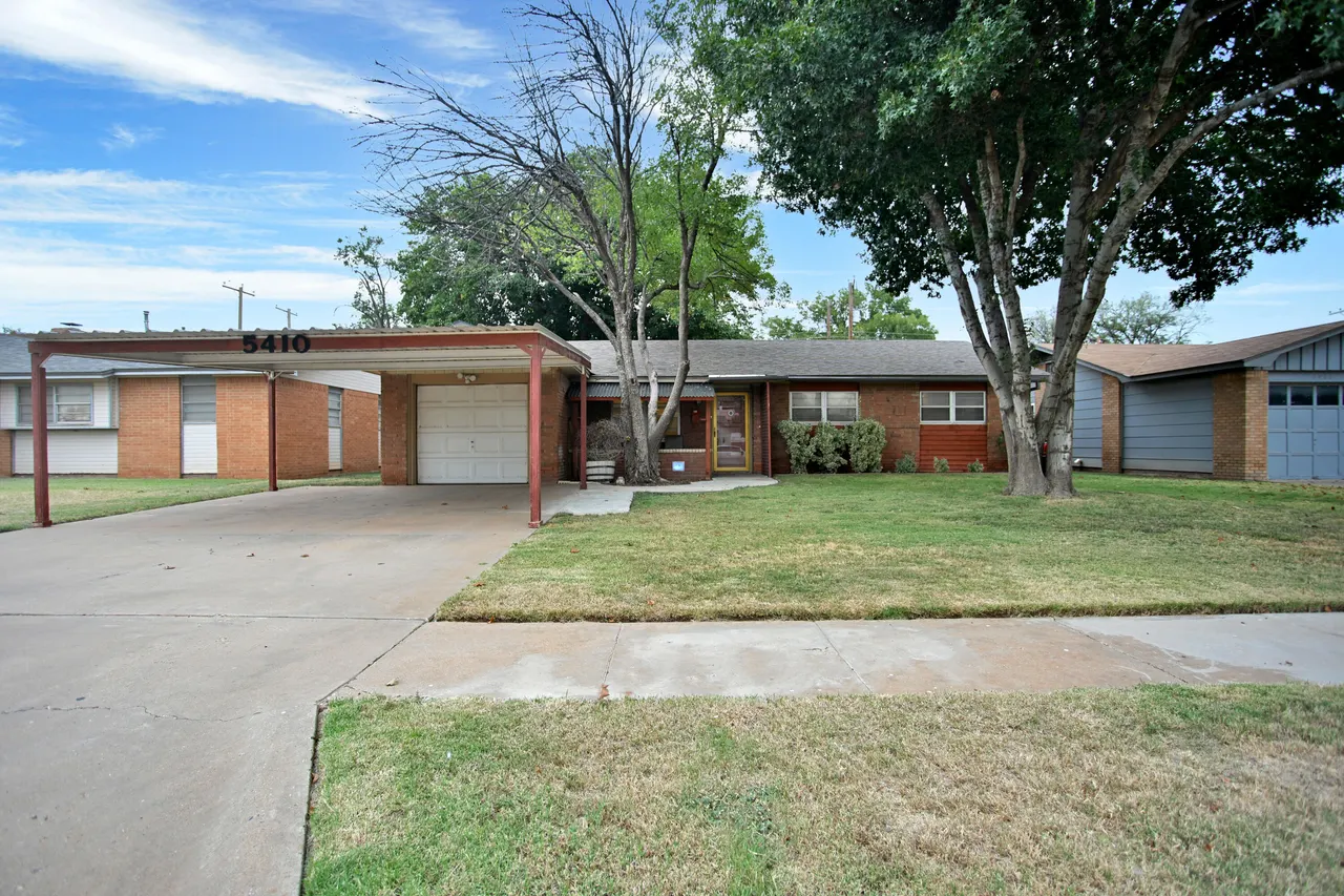 Front exterior — 5410 49th Street, Lubbock, TX 79414