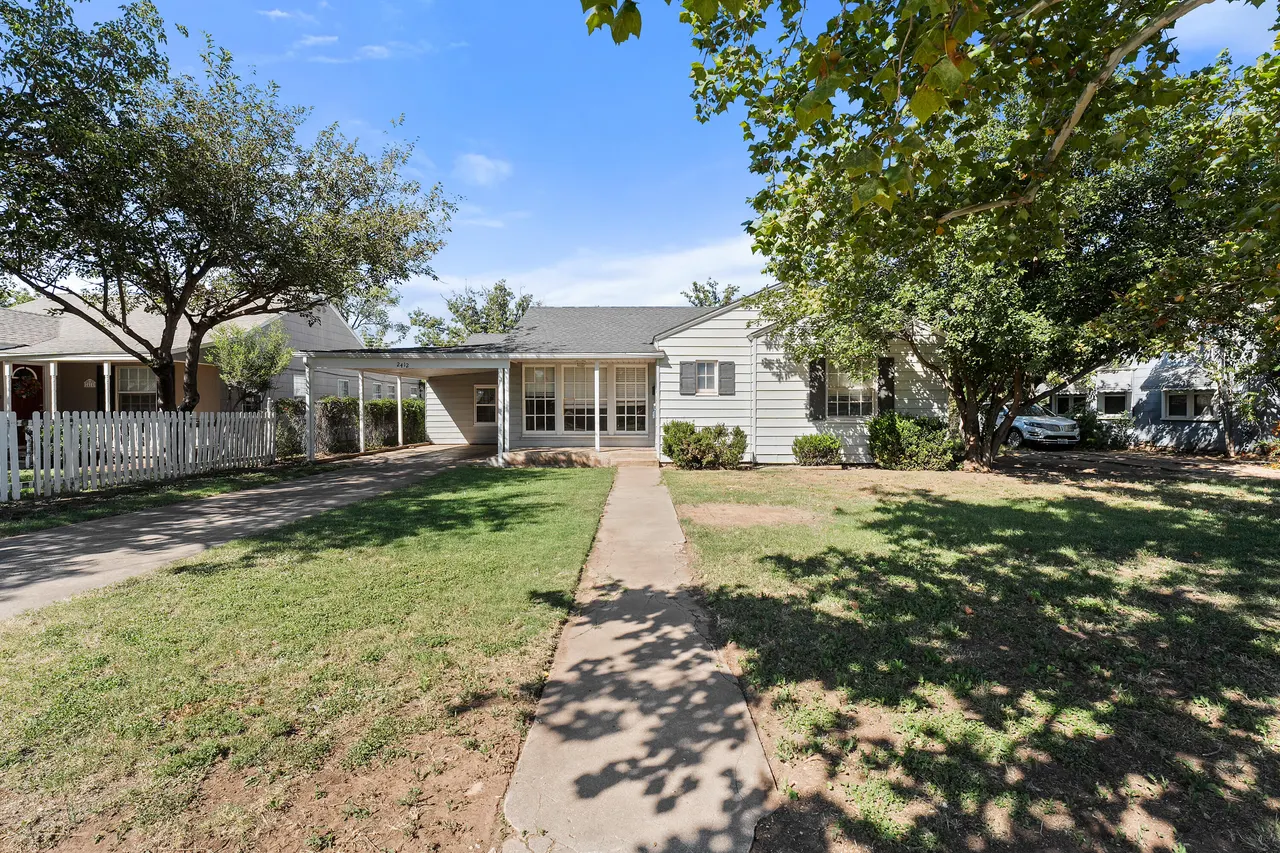 Front exterior — 2412 30th Street, Lubbock, TX 79411