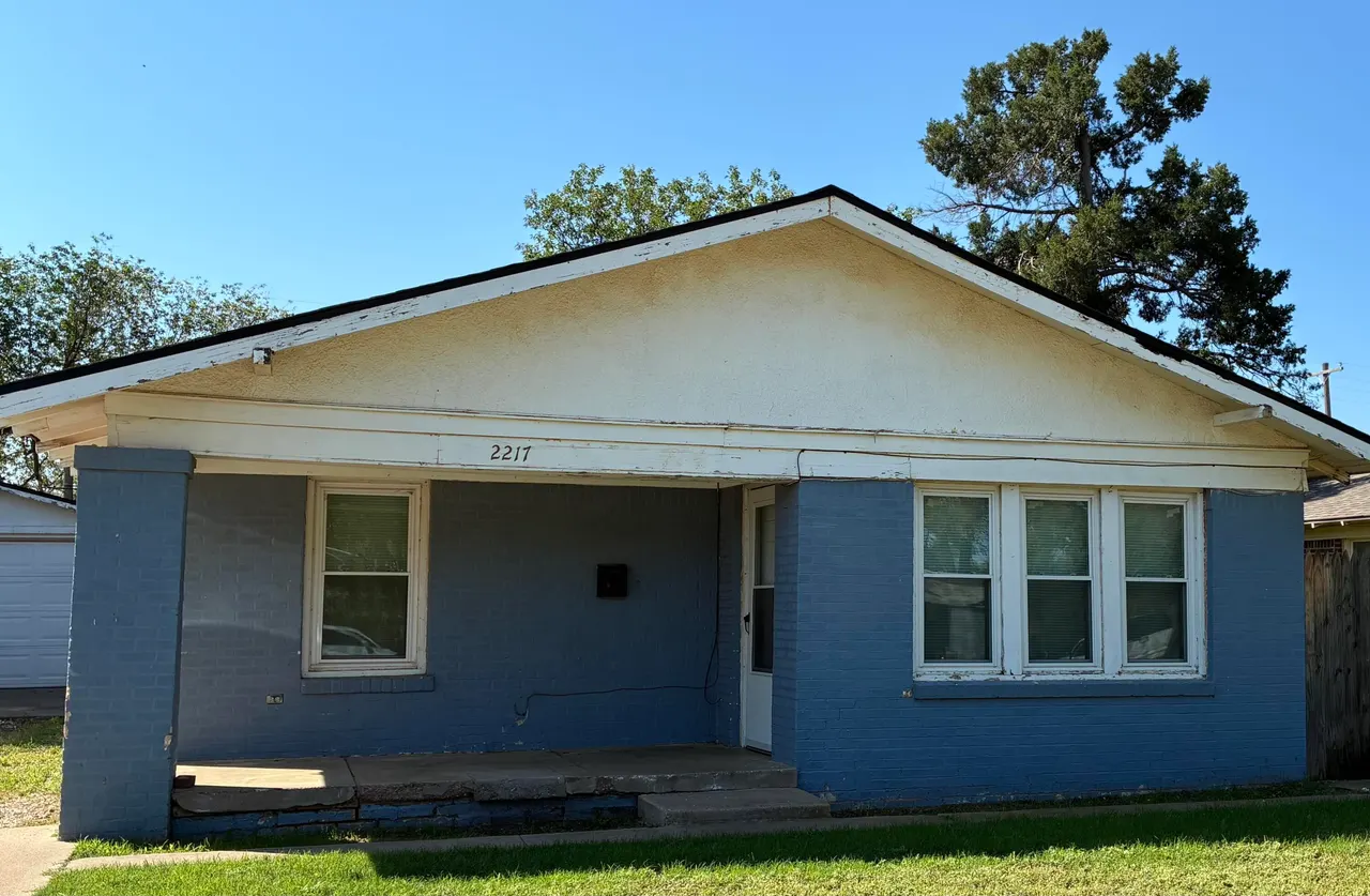 Front exterior — 2217 25th Street, Lubbock, TX 79411