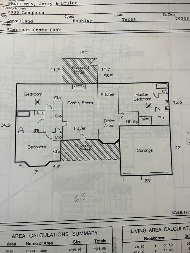 Photo 2 — 2036 Longhorn Drive, Levelland, TX 79336