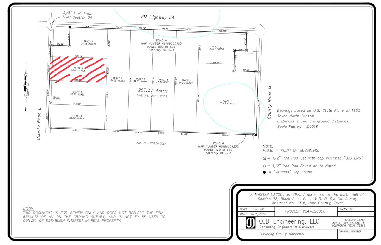 Front exterior — FM Highway 54 / Tract 8, Abernathy, TX 79311