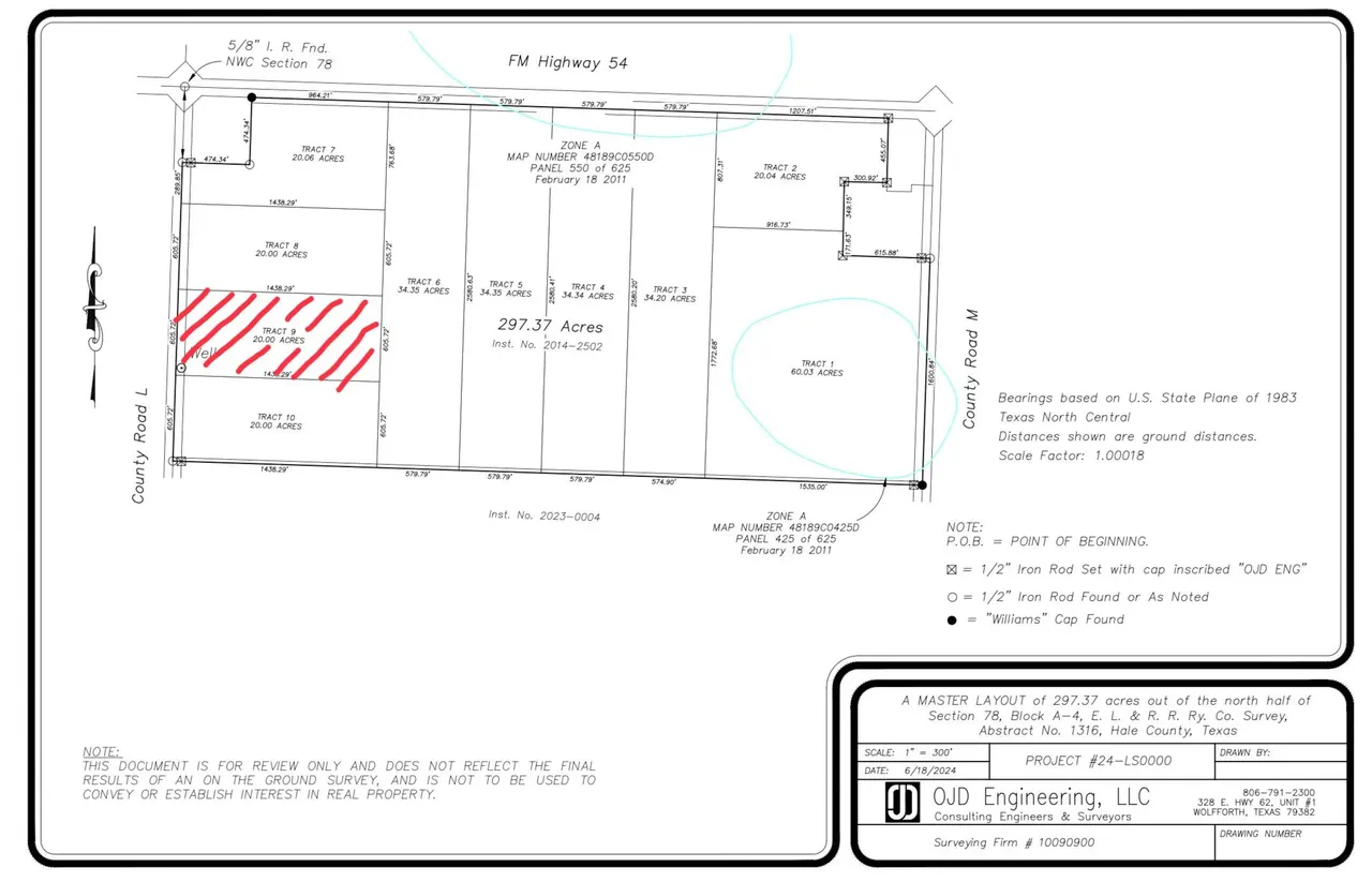 Front exterior — FM Highway 54 / Tract 9, Abernathy, TX 79311