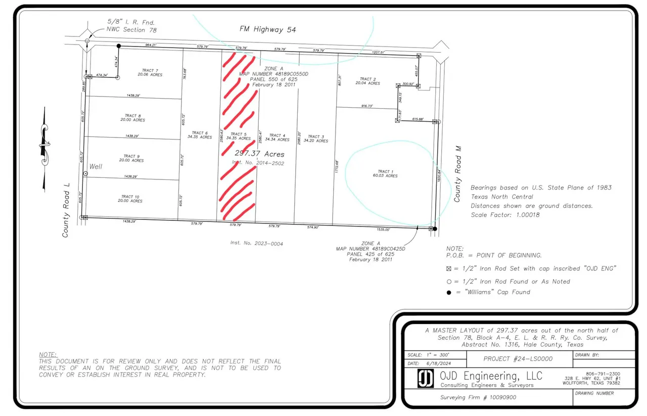 Front exterior — FM Highway 54 / Tract 5, Abernathy, TX 79311