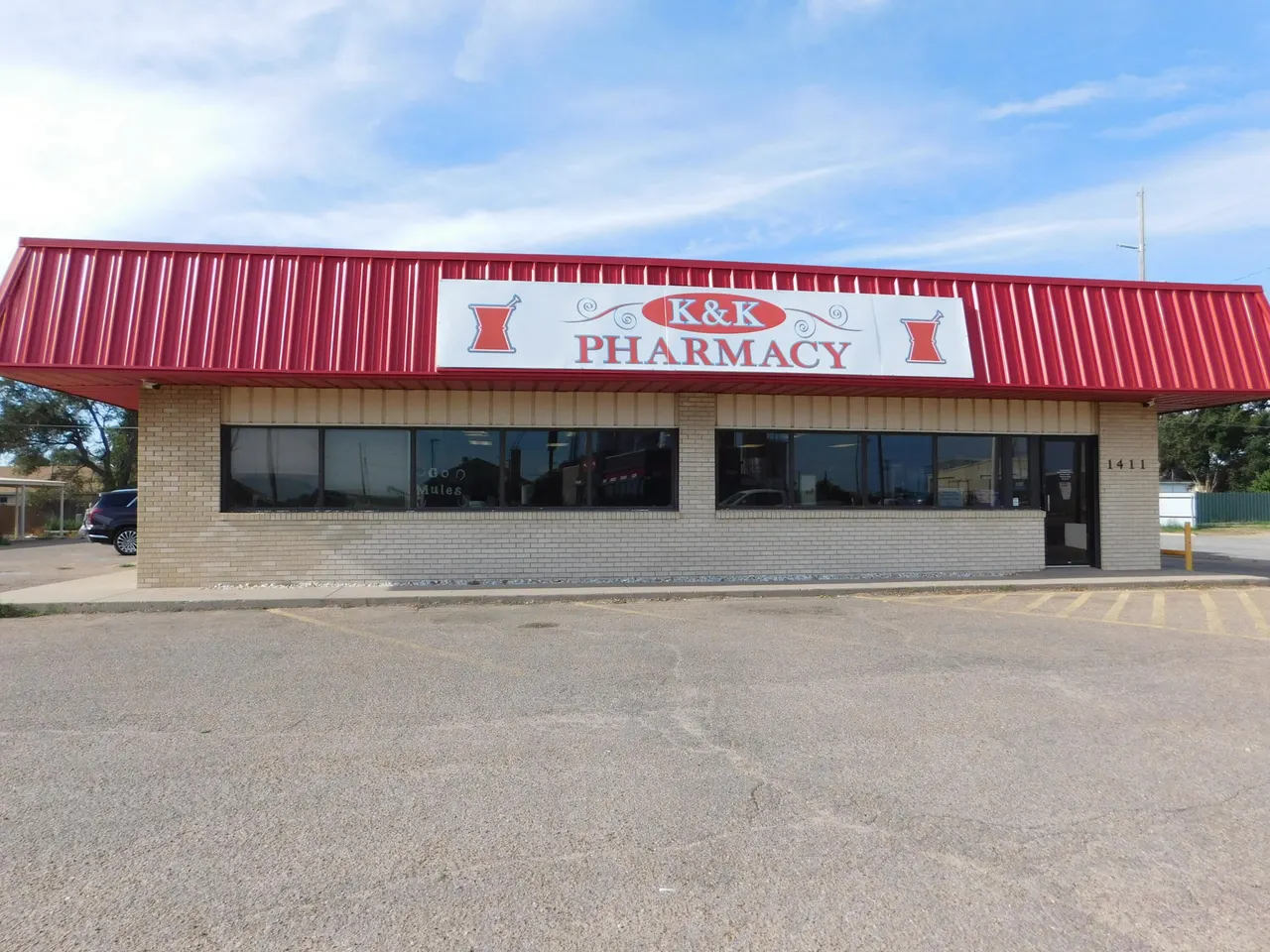 Front exterior — 1411 W American Boulevard, Muleshoe, TX 79347