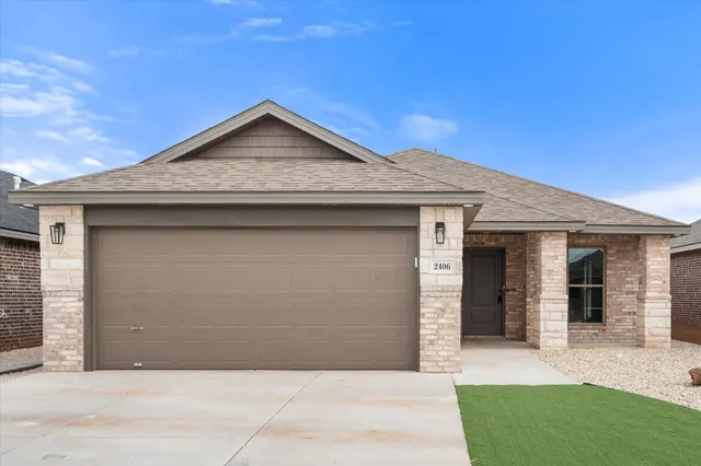 Front exterior — 2406 Aberdeen Avenue, Wolfforth, TX 79382