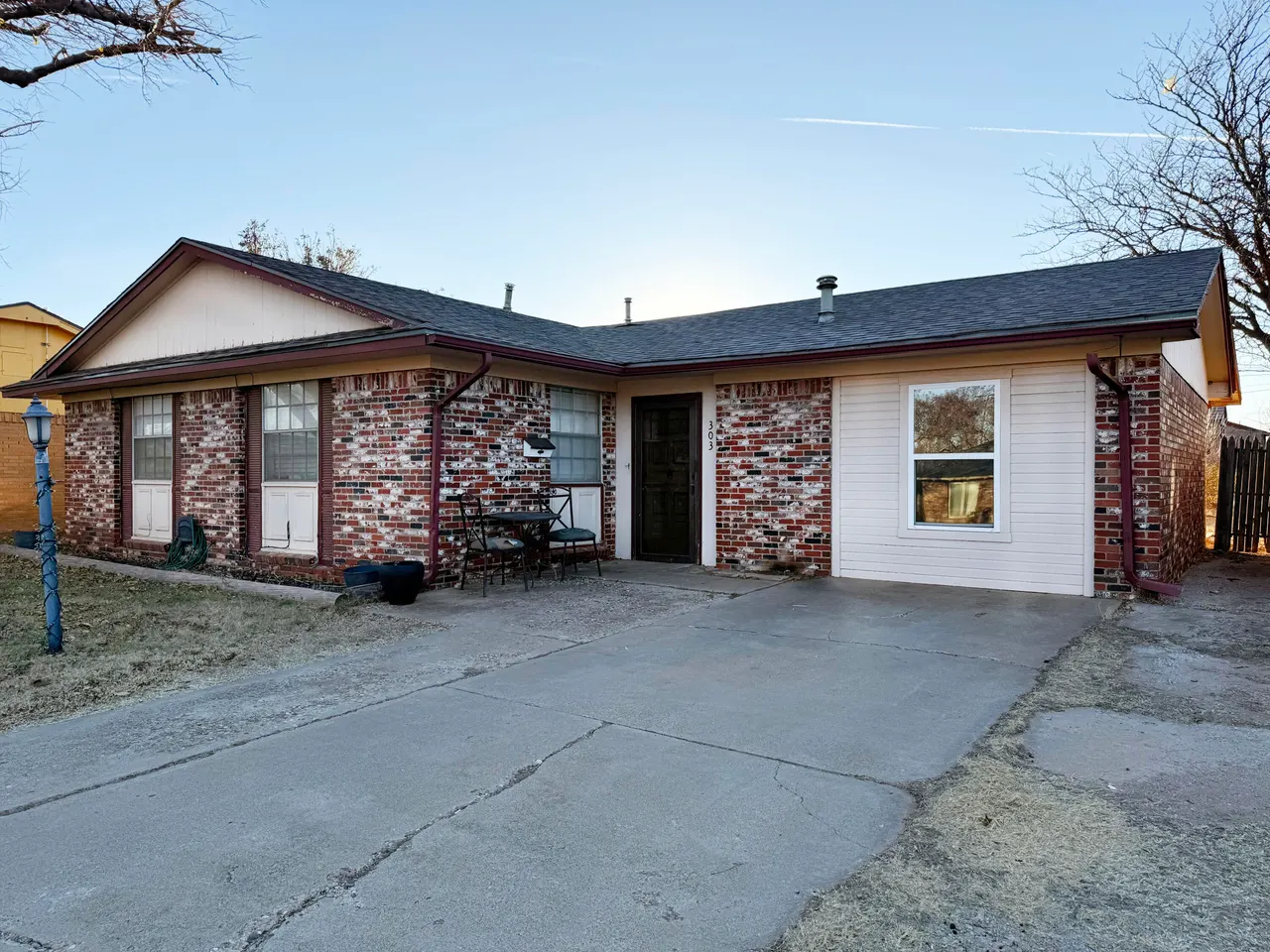 Front exterior — 303 Mohawk Drive, Post, TX 79356