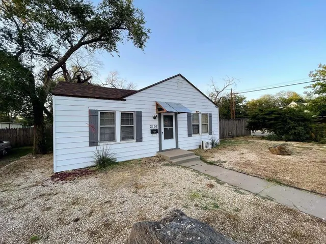 Front exterior — 2102 25th Street, Lubbock, TX 79411