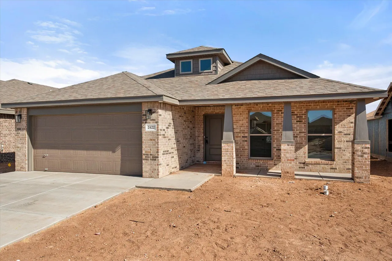 Front exterior — 2422 Aberdeen Avenue, Wolfforth, TX 79382