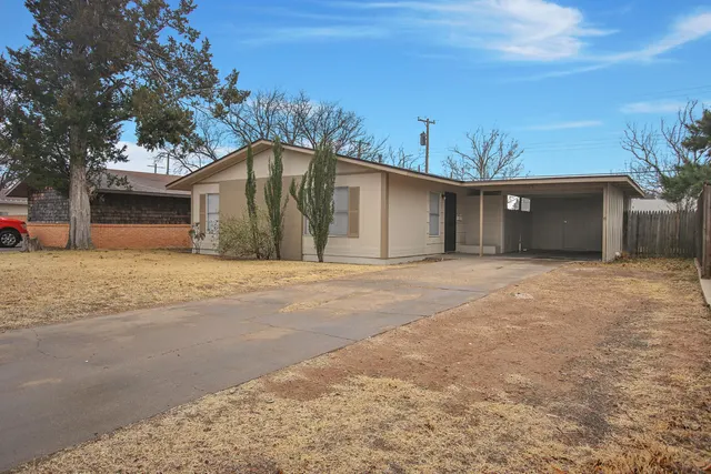 Front exterior — 1307 61st Street, Lubbock, TX 79412