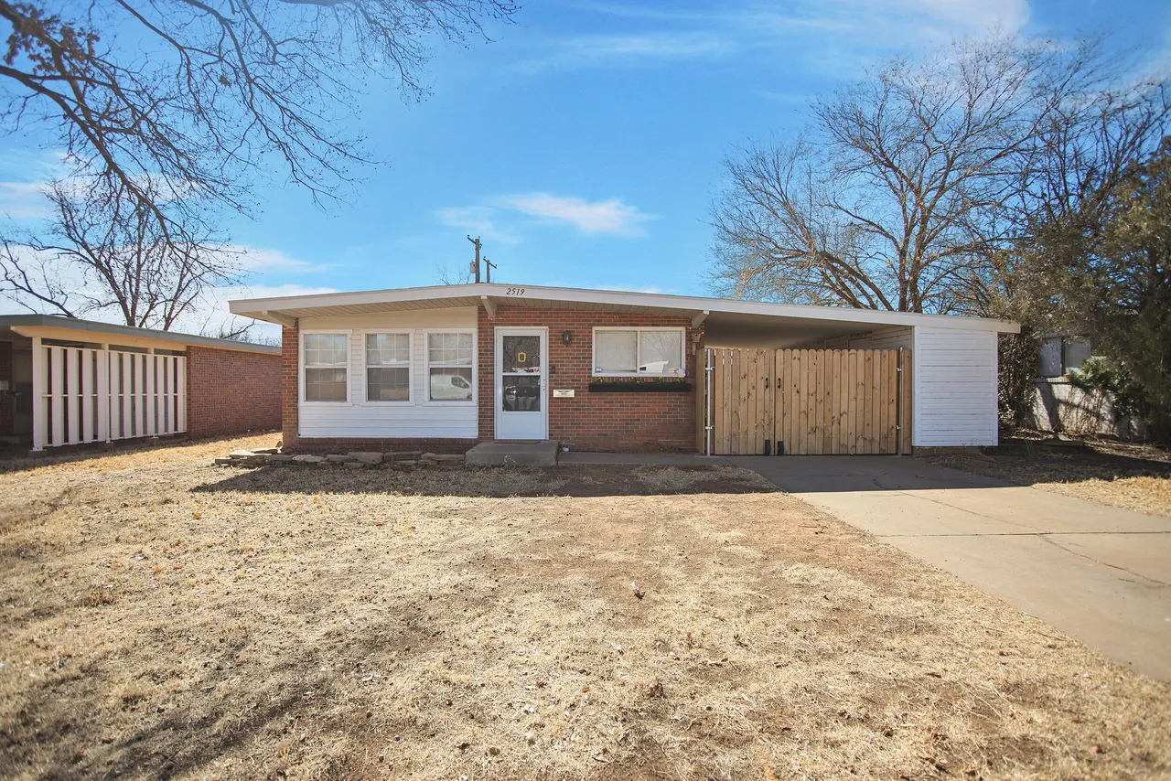 Front exterior — 2519 62nd Street, Lubbock, TX 79413