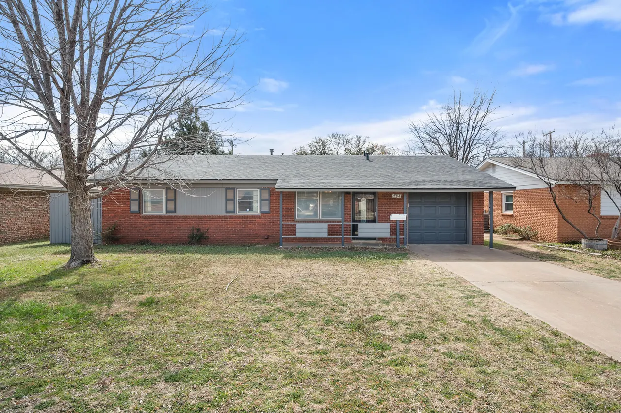 Front exterior — 5421 43rd Street, Lubbock, TX 79414