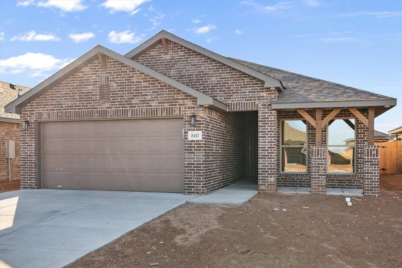 Front exterior — 2417 Aberdeen Avenue, Wolfforth, TX 79382